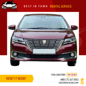 Premio F 2017 Red Wine Rental Car Service in Bangladesh