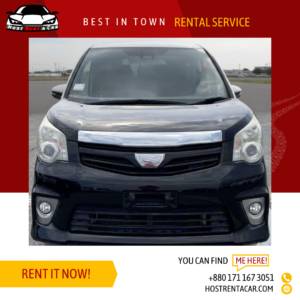SI Noah 2013 Black Rent Car Service in Bangladesh